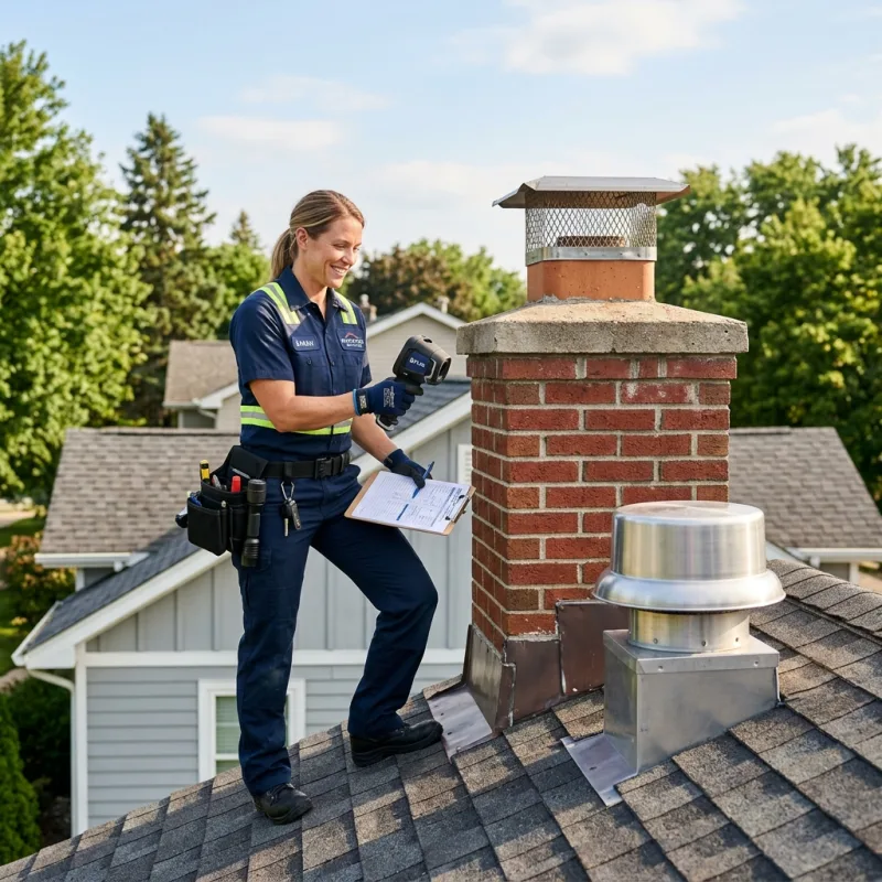 Technician removing a deceased bird from an indoor space in Magpie